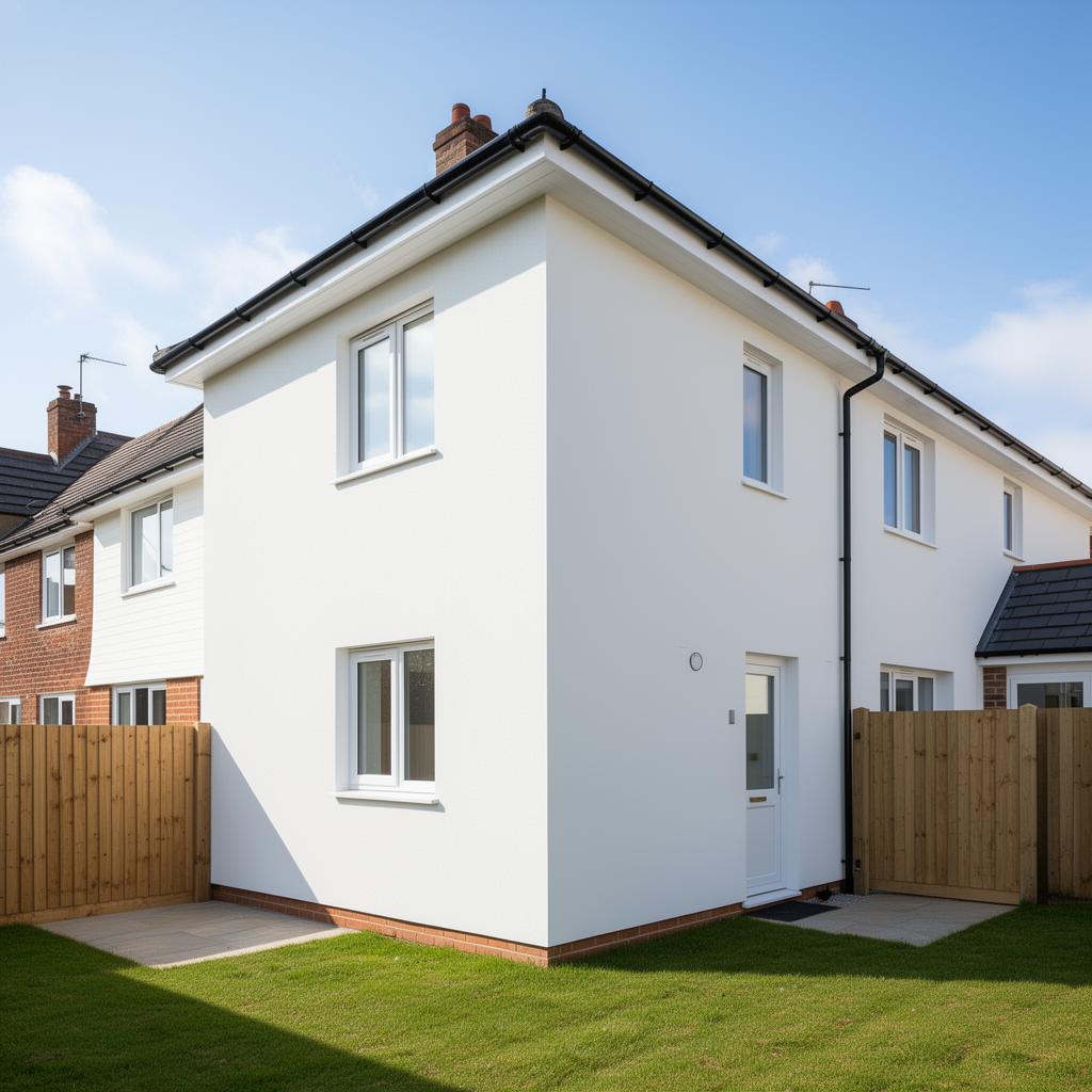 Render & Wall Cleaning — N&J Exterior Cleaning